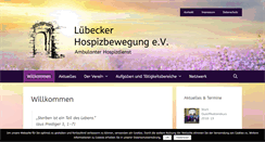 Desktop Screenshot of luebecker-hospizbewegung.de